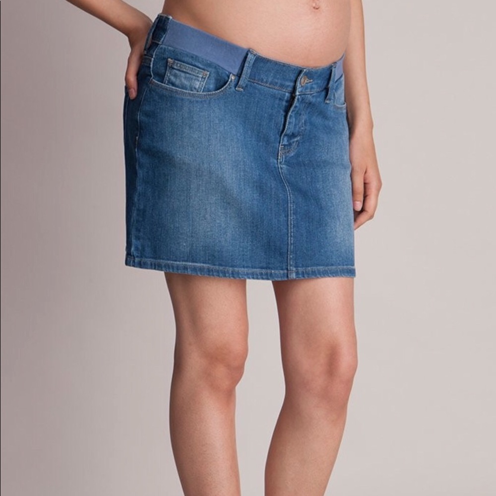Maternity Denim skirt